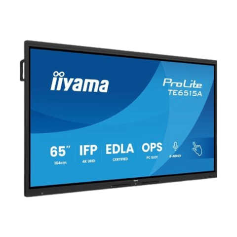 Інтерактивна панельIIYAMA 65'' PROLITE TE6515A-B1AG (чорна, DeepContrast-IR+)